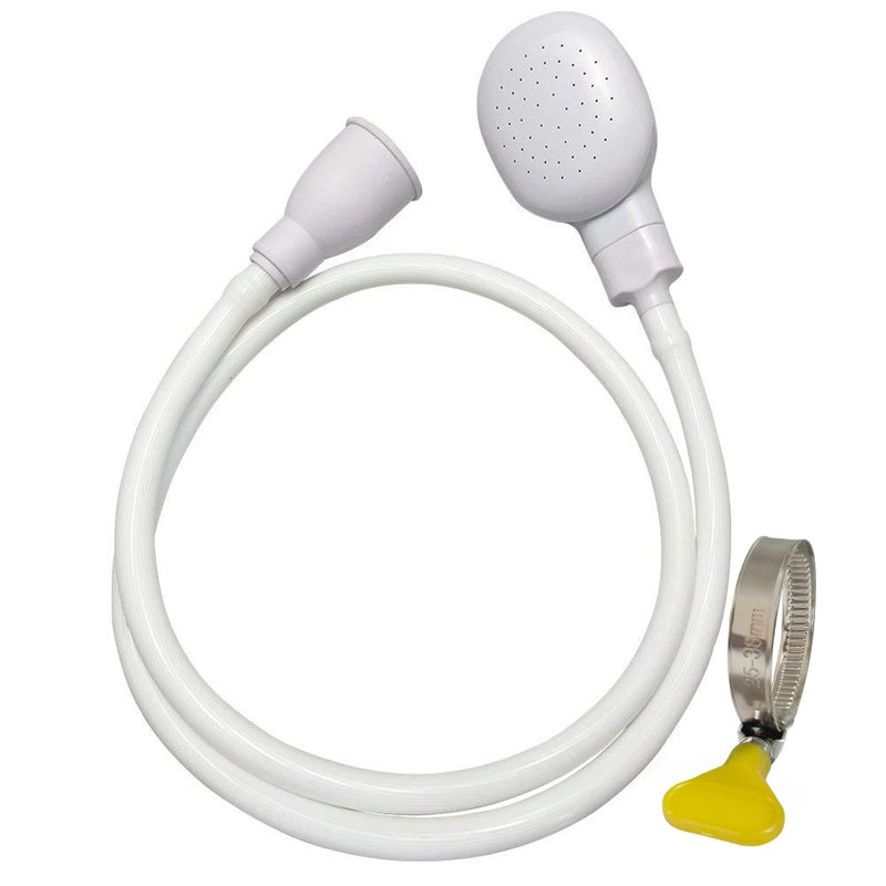 U-BCOO Sink Spray Rubber Hose Portable Shampoo Sprayer (1M hose) - Image 1